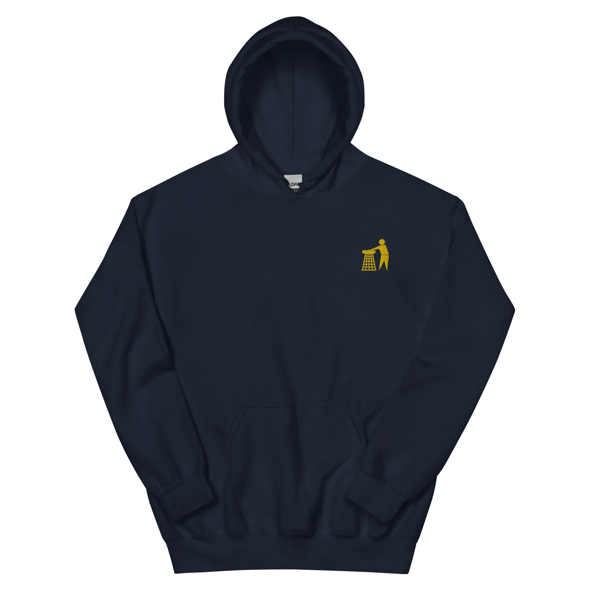 Classic Yellow Tidy Hoodie (embroidered)