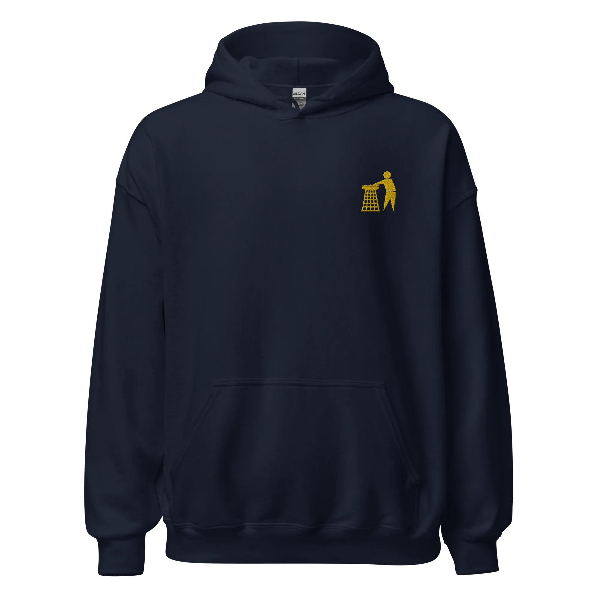 Classic Yellow Tidy Hoodie (embroidered)