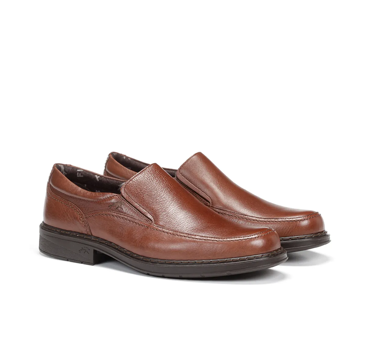 CLIPPER 9578 Brown Slip On