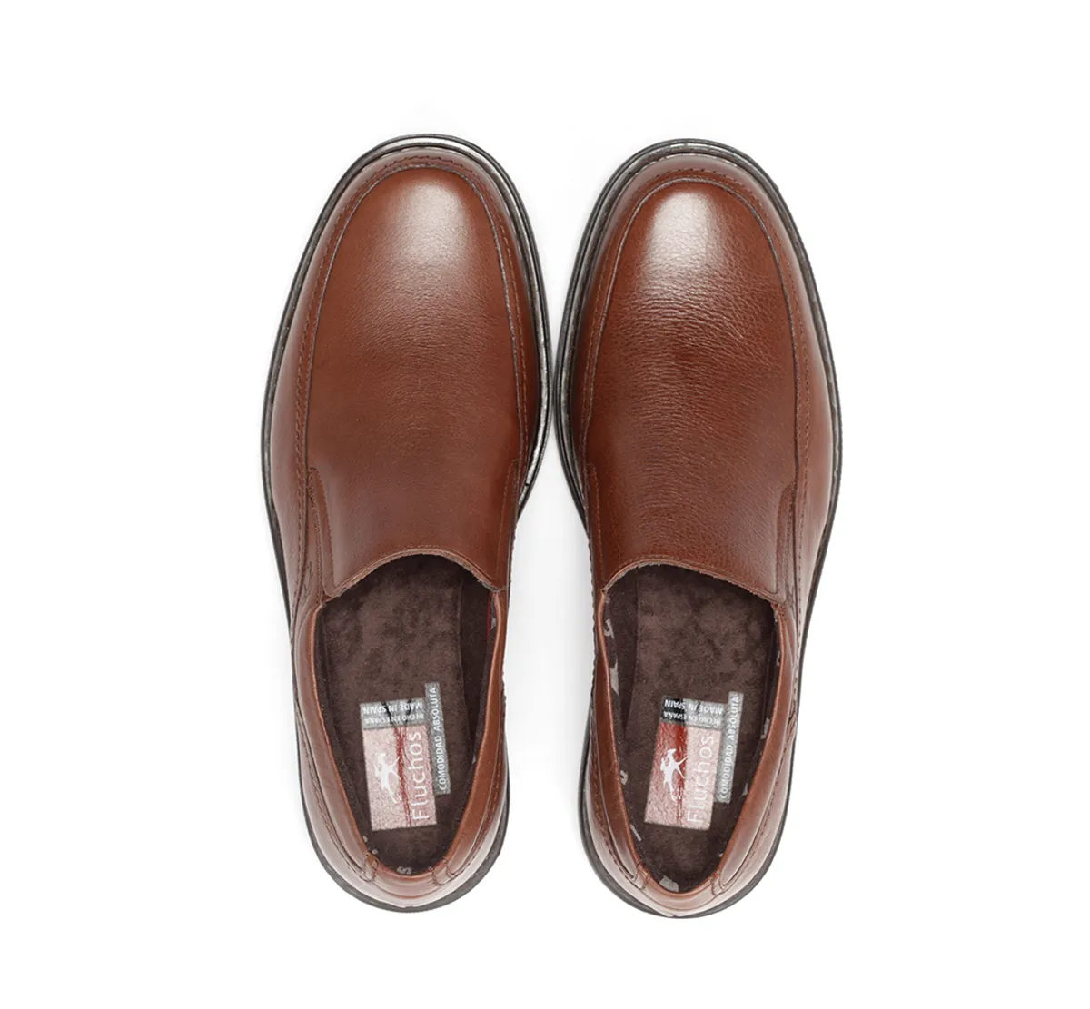 CLIPPER 9578 Brown Slip On