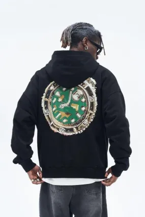 Clock Painted Hoodie - EU Only