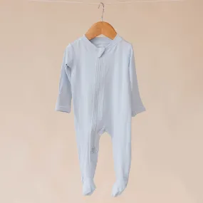 CloudBlend Footed Pajamas - Dove