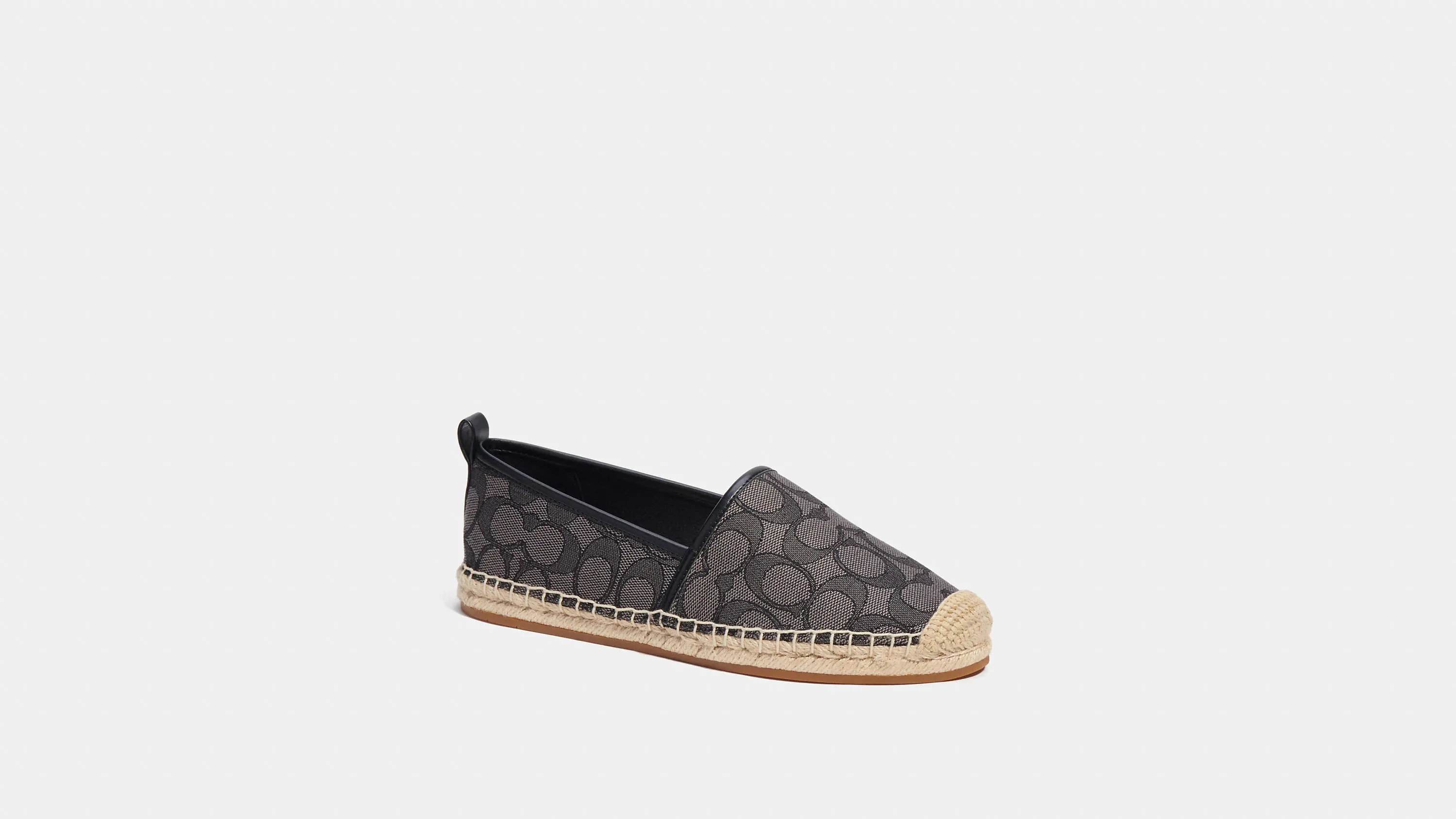 Coach Codi Espadrille In Signature Jacquard