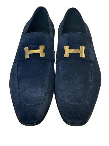 Corrente Suede Loafer Navy