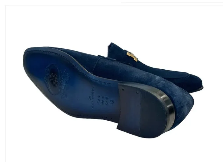 Corrente Suede Loafer Navy