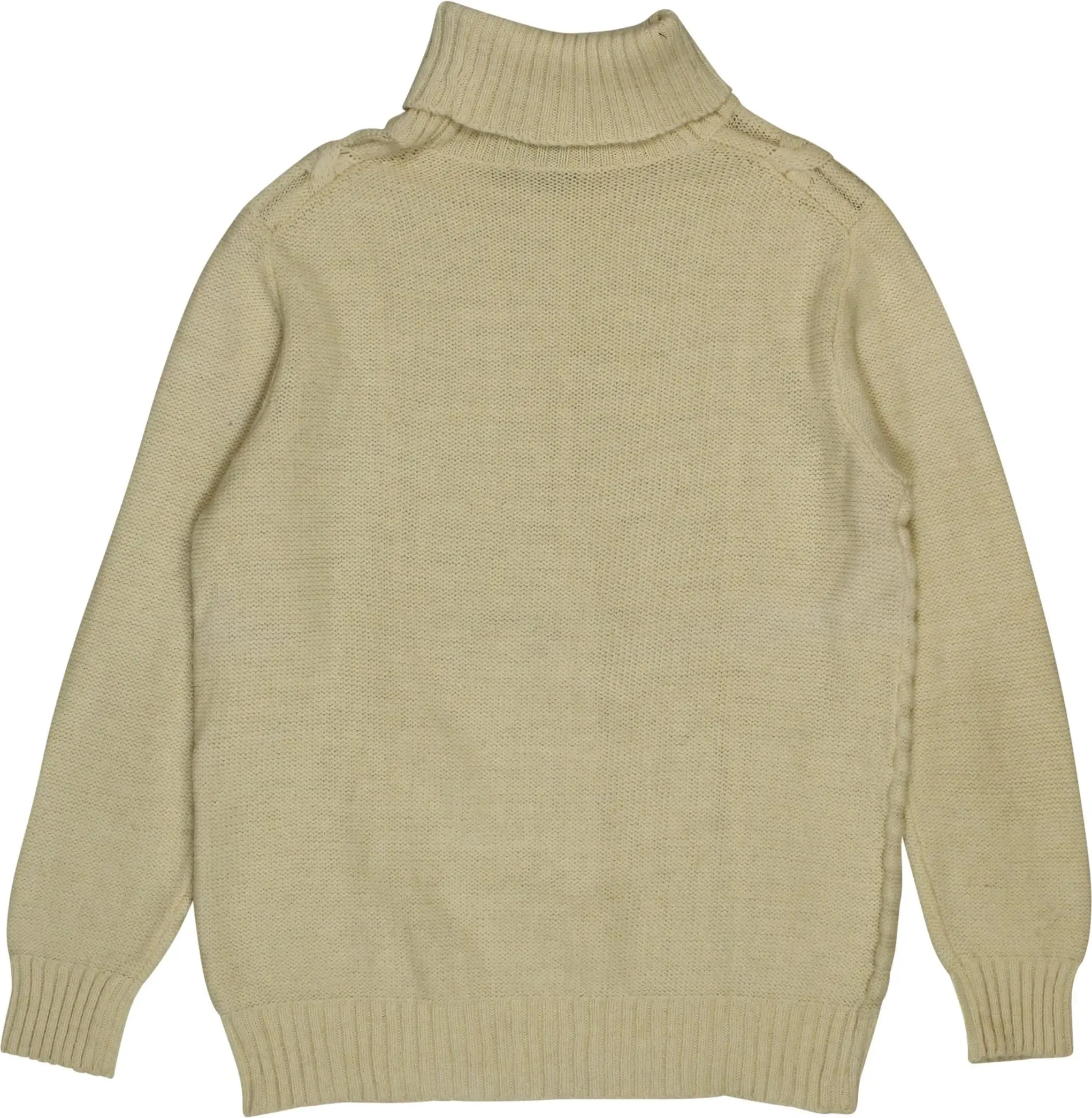 Cream Turtleneck Jumper | ThriftTale