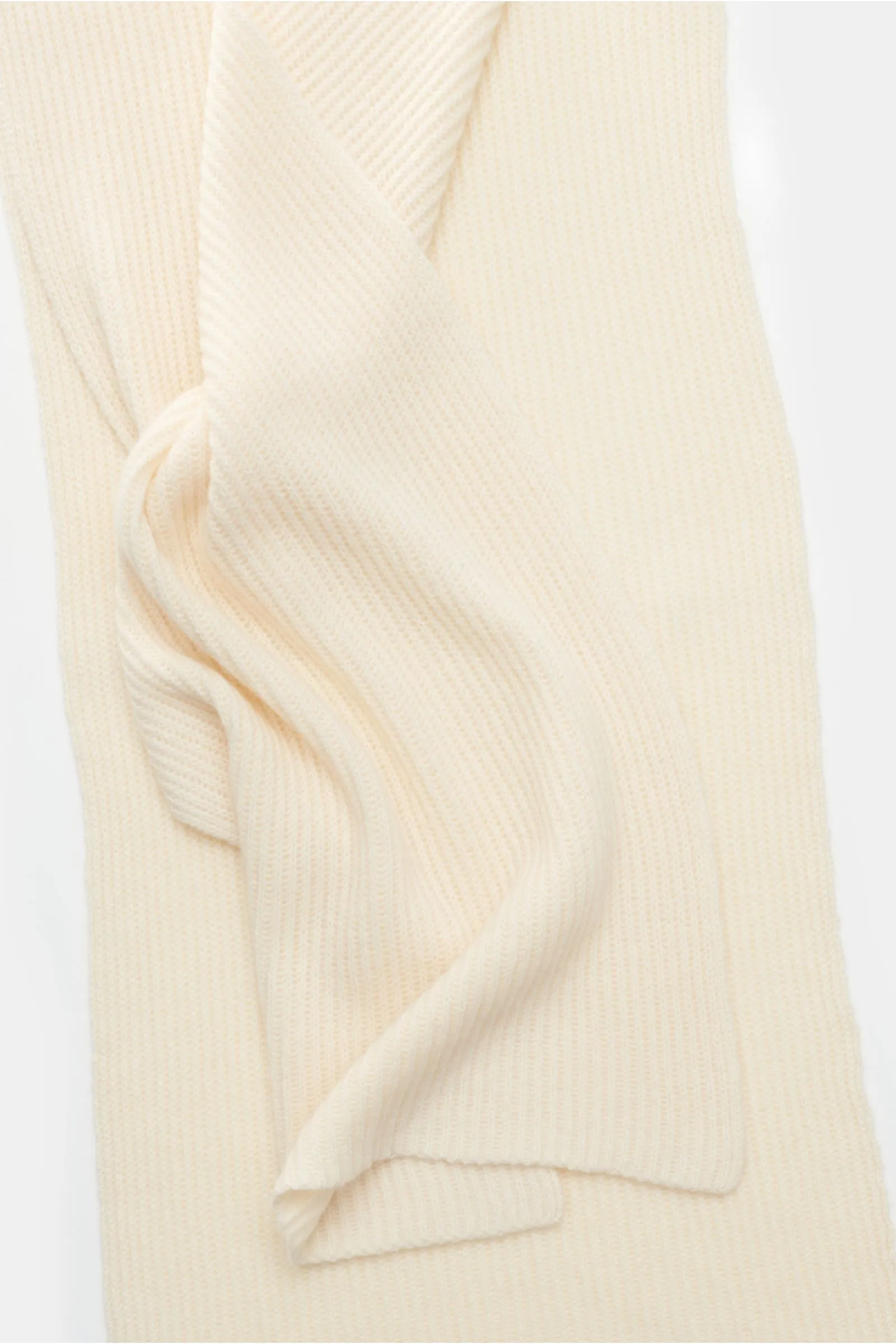 CRUCIANI cashmere scarf cream