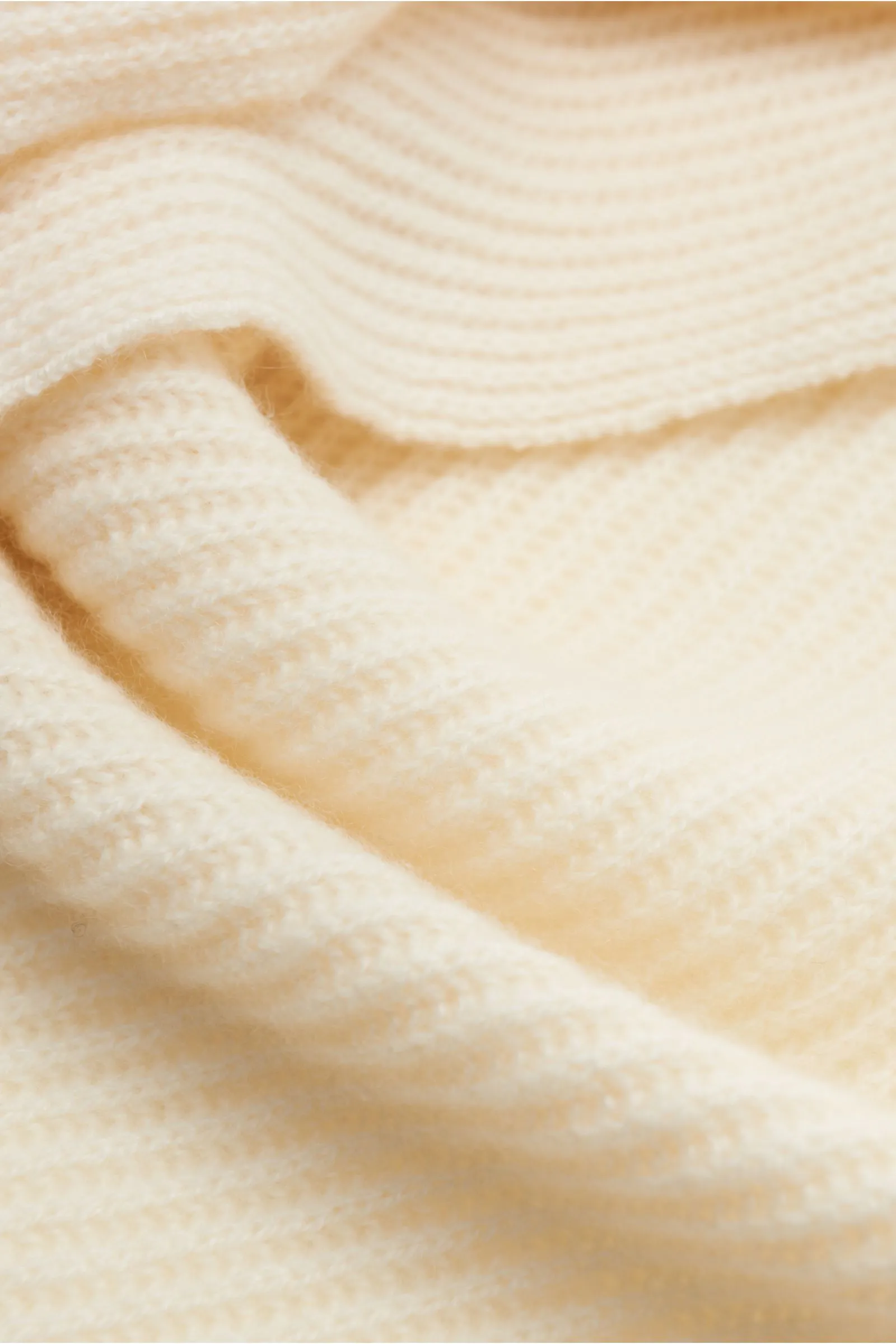 CRUCIANI cashmere scarf cream