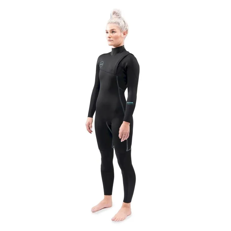 Dakine  Mission Chest Zip Full Suit 4/3mm - Mute da surf - Donna