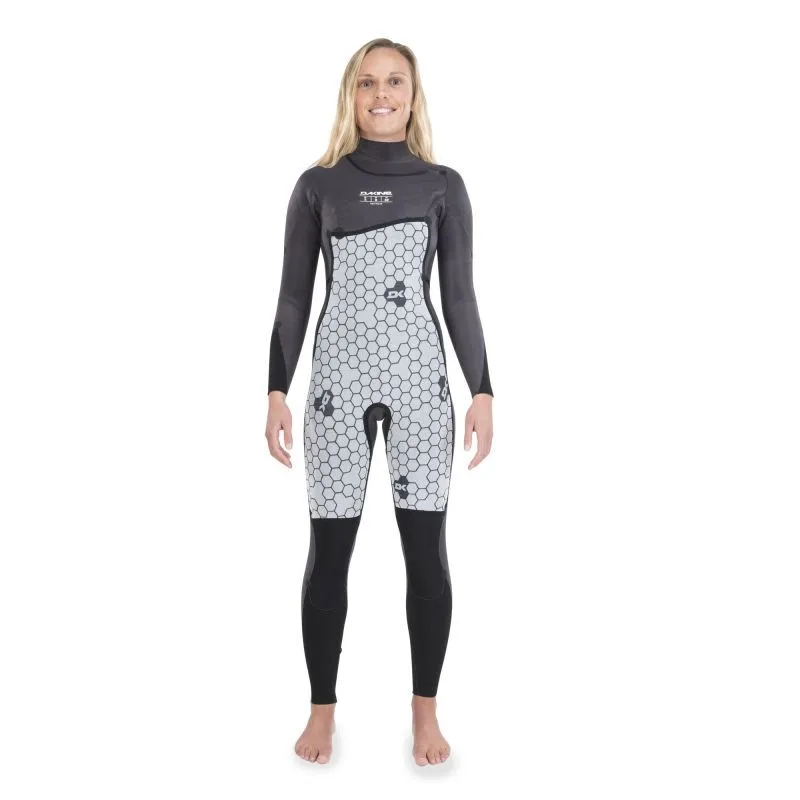 Dakine  Mission Chest Zip Full Suit 4/3mm - Mute da surf - Donna