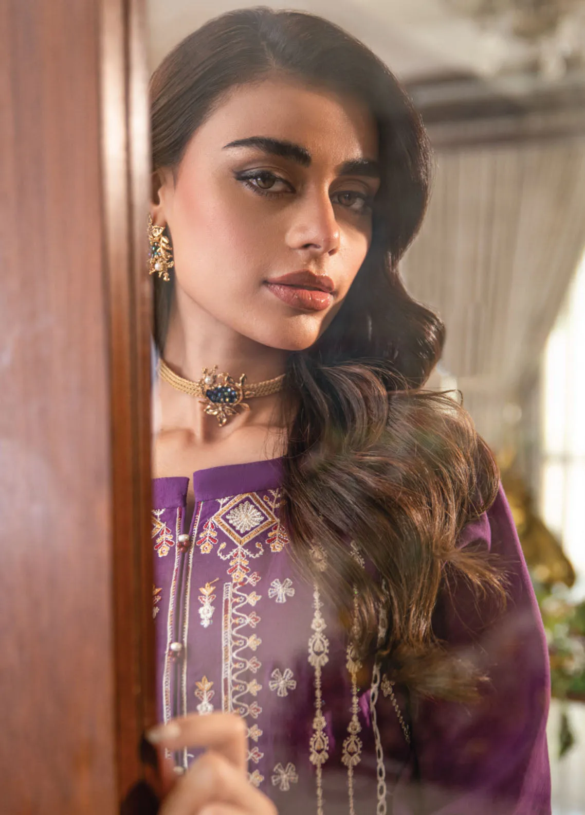 Dayaar-E-Khuwaab By Addee Luxury Chikankari Lawn 3 Piece Stitched Suit AD24DK LCL SM-17