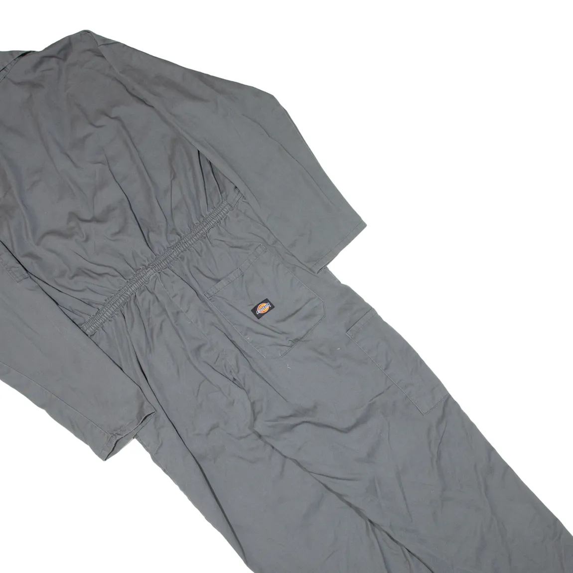 DICKIES Workwear Mens Boiler Suit Grey Relaxed S W32 L28