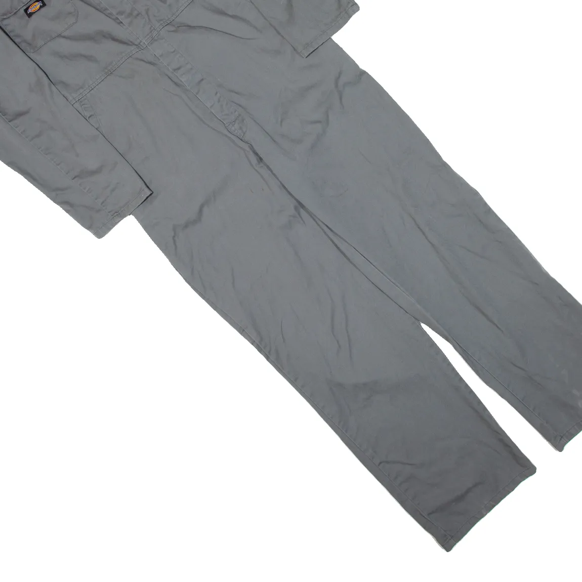 DICKIES Workwear Mens Boiler Suit Grey Relaxed S W32 L28