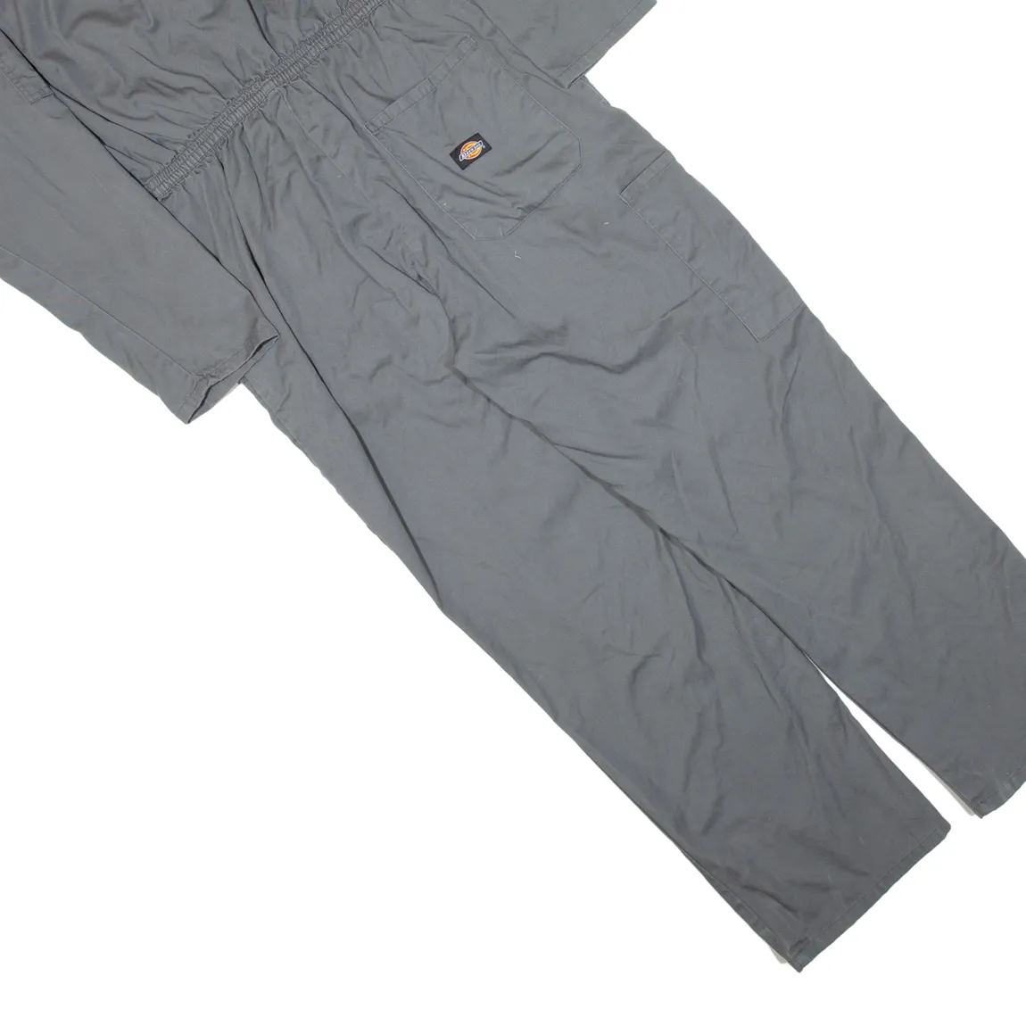 DICKIES Workwear Mens Boiler Suit Grey Relaxed S W32 L28