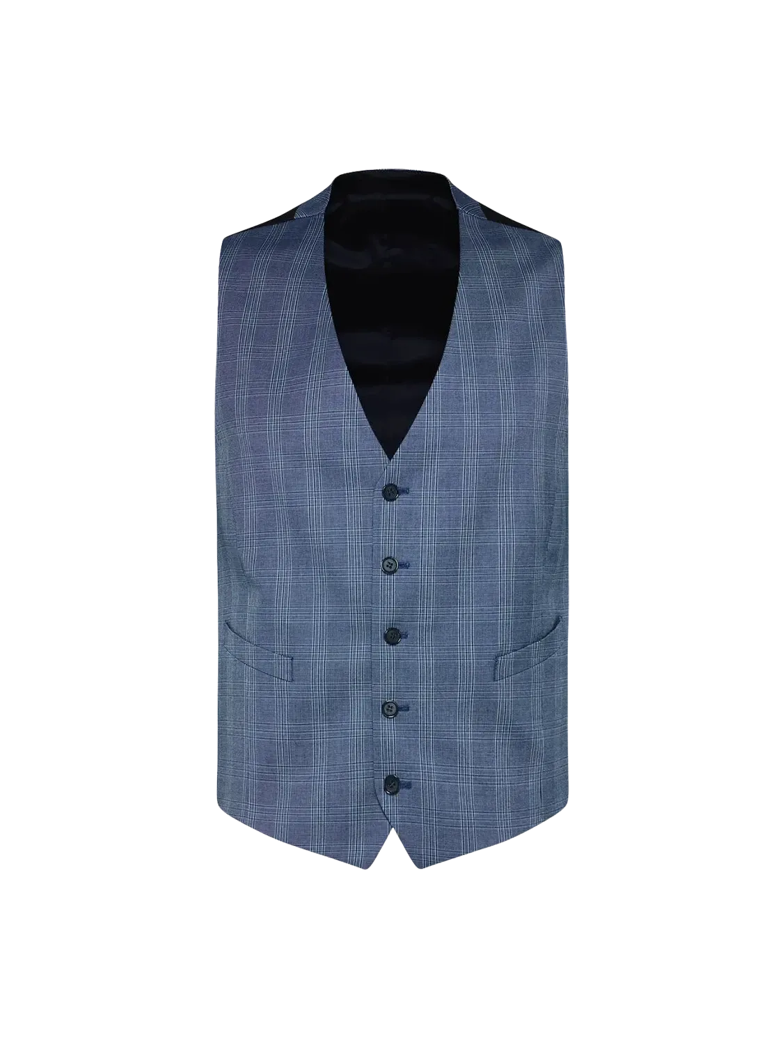 Digel Nicolo Check Suit Waistcoat