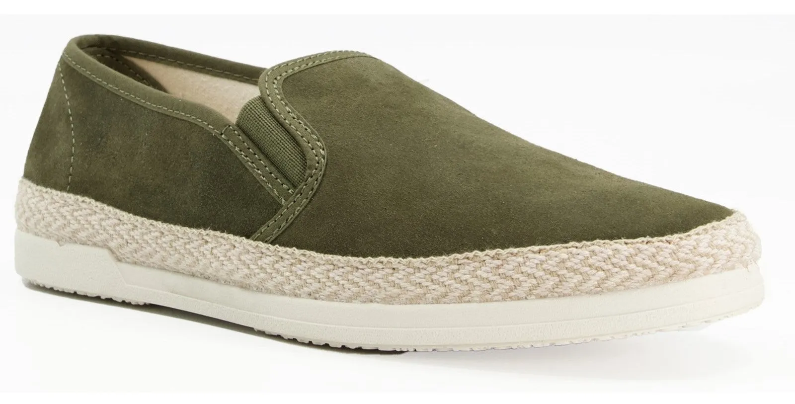 Dune Fransisco Mens Suede Leather Espadrille