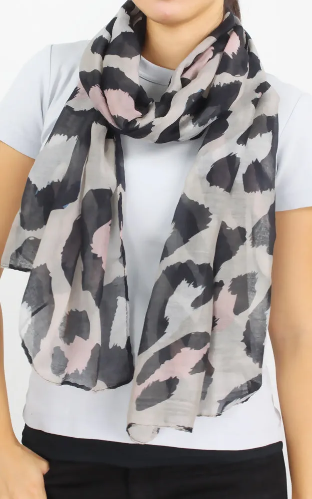 EAS9969 Animal Print Oblong Scarf