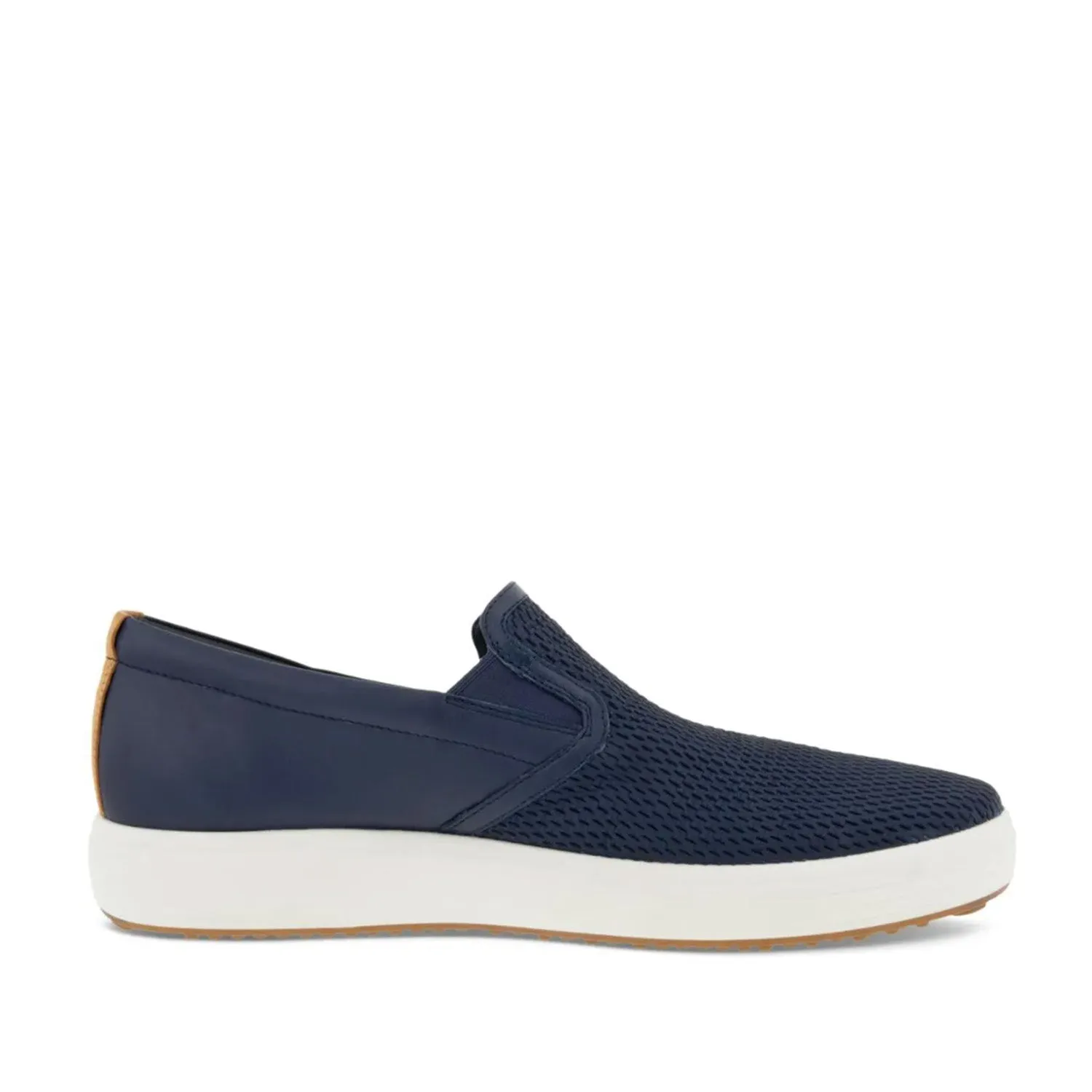 ECCO Men's Soft 7 Slip On in Marine/Lion