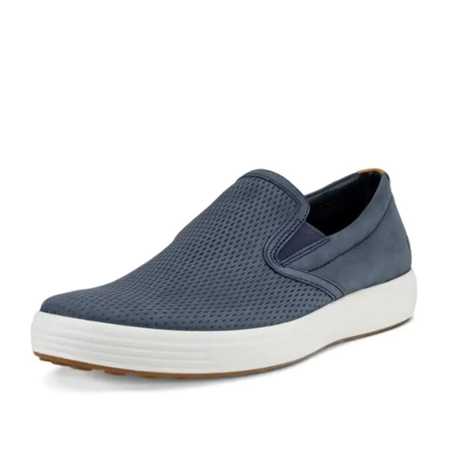 ECCO Men's Soft 7 Slip On in Marine/Lion