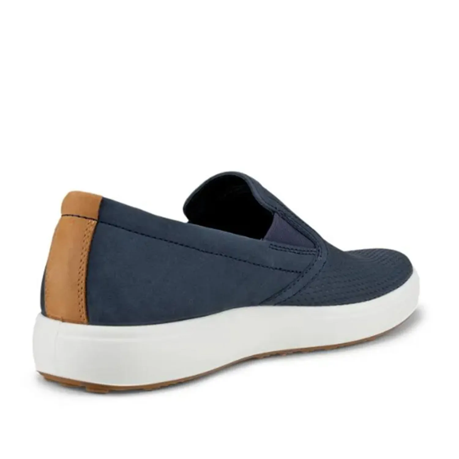 ECCO Men's Soft 7 Slip On in Marine/Lion