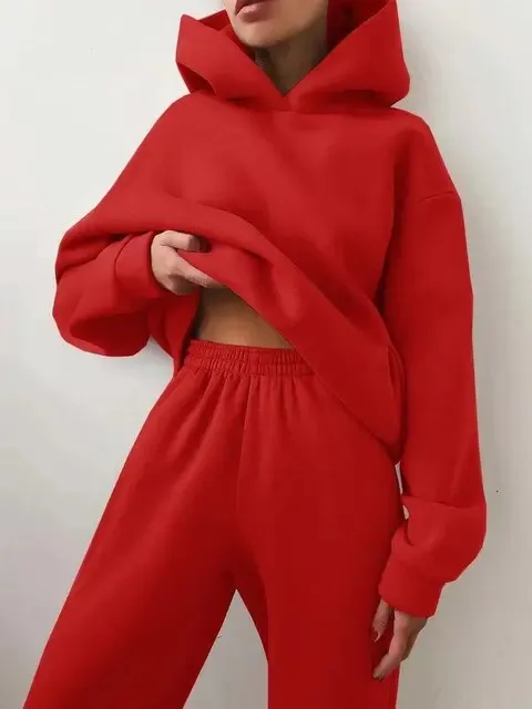 Ensemble Hoodie et Pantalon de Survêtement Femmes