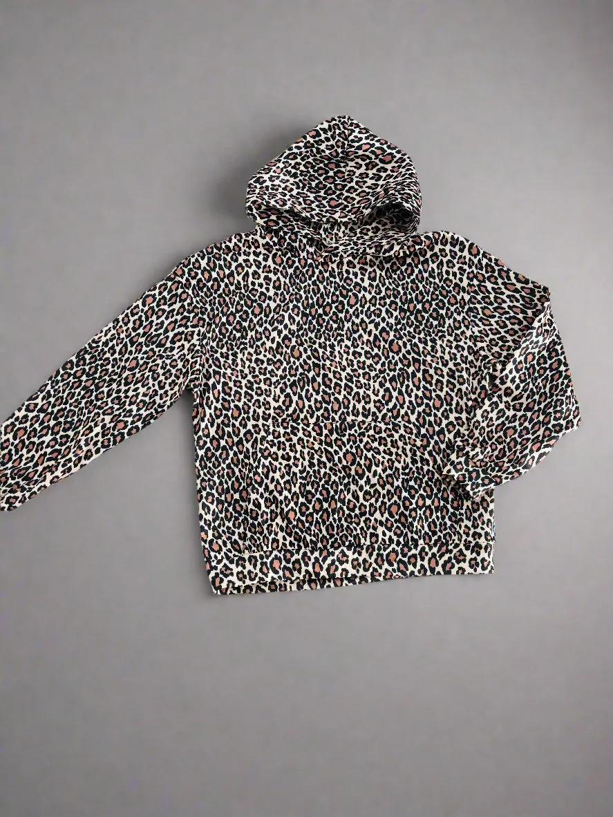 Ensemble Unisexe Confortable Hoodie Pantalon Cheetah