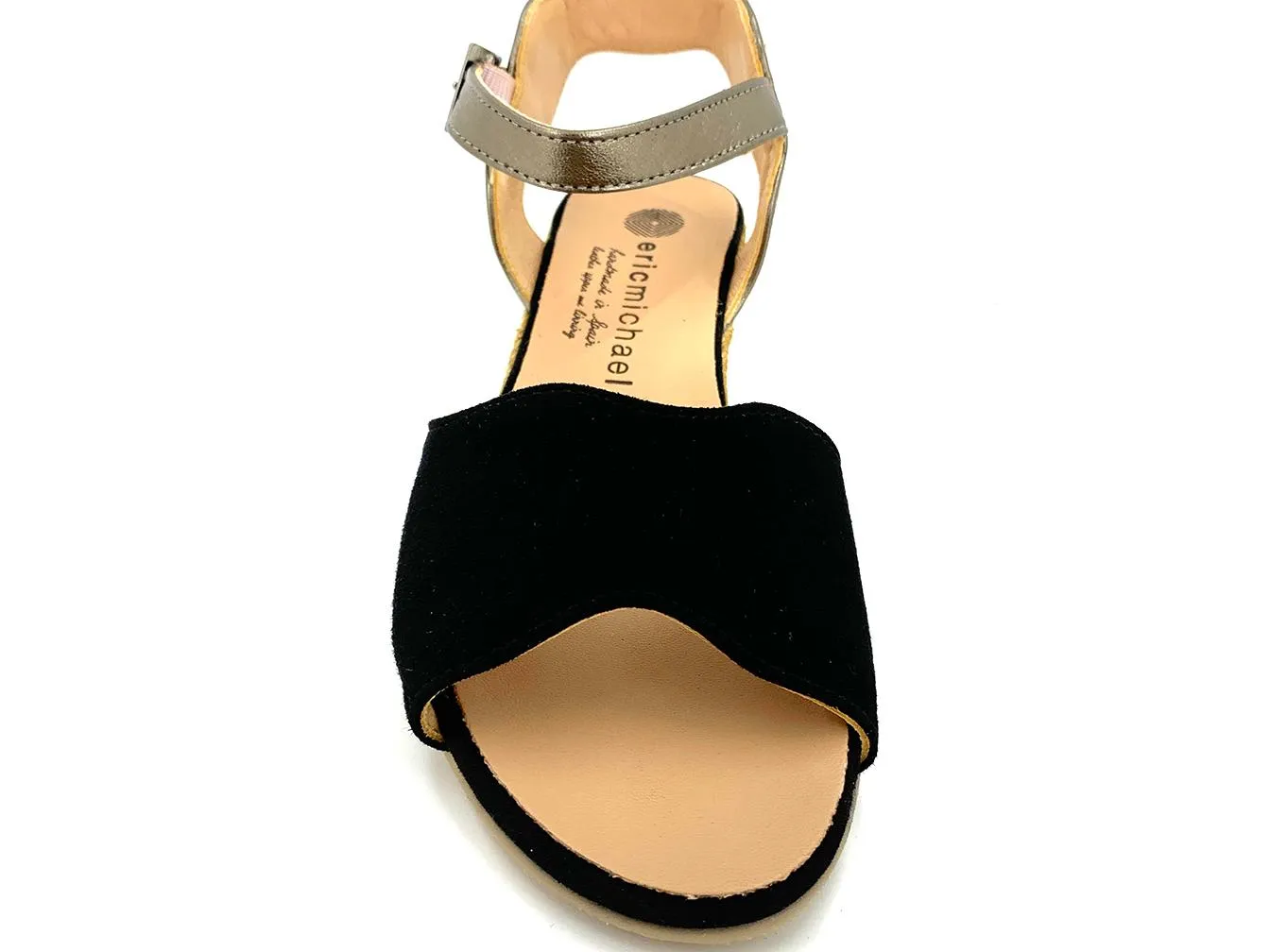 Eric Michael Sabina Espadrille Sandal Black