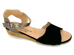 Eric Michael Sabina Espadrille Sandal Black