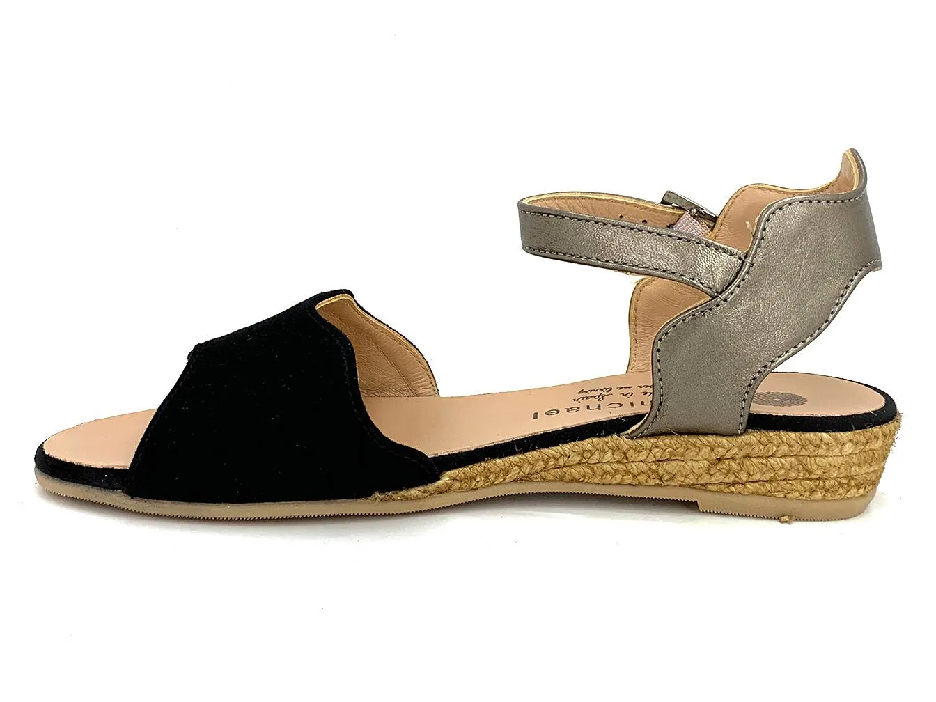 Eric Michael Sabina Espadrille Sandal Black