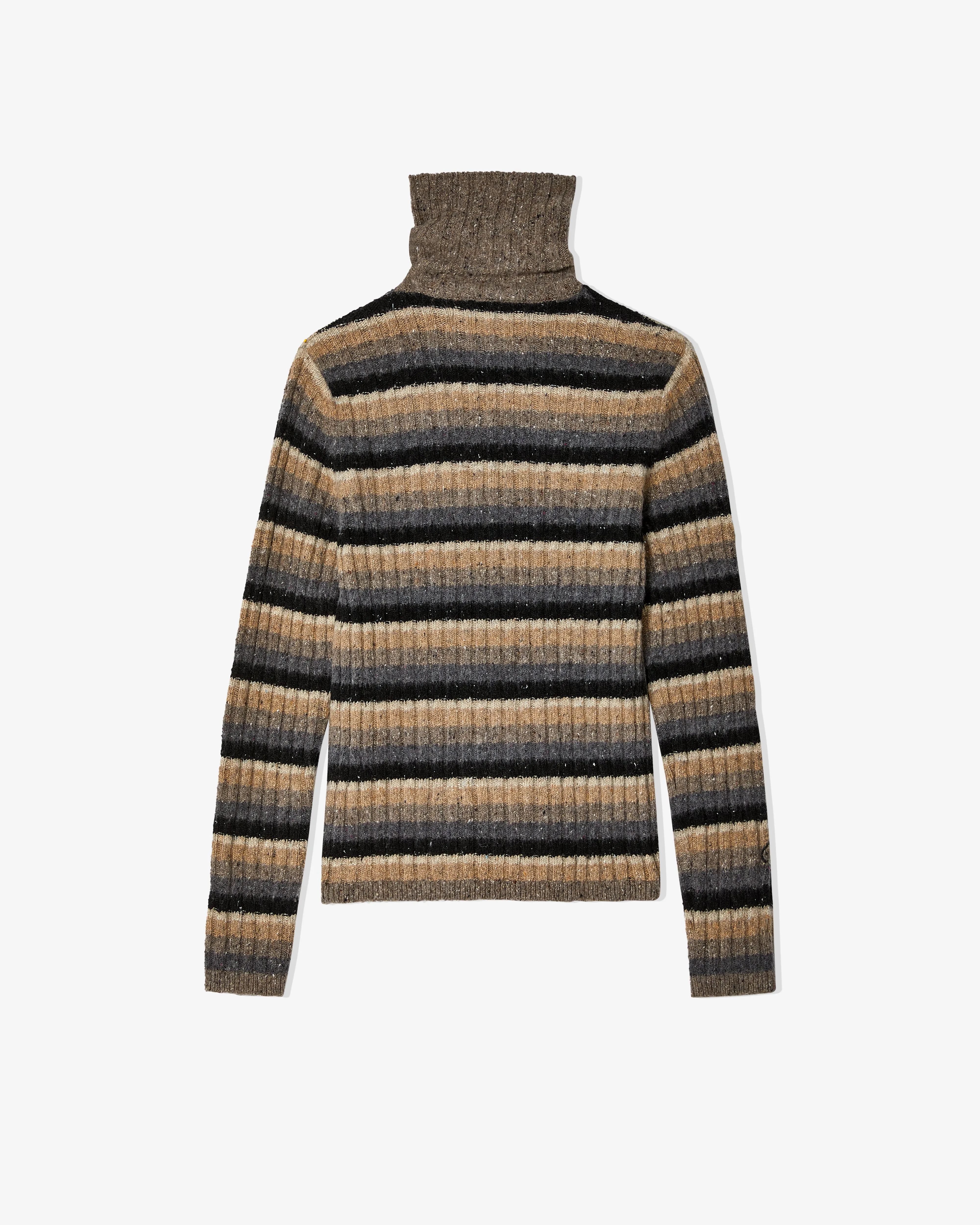 ERL - Men's Wool Striped Turtleneck - (Stripe)