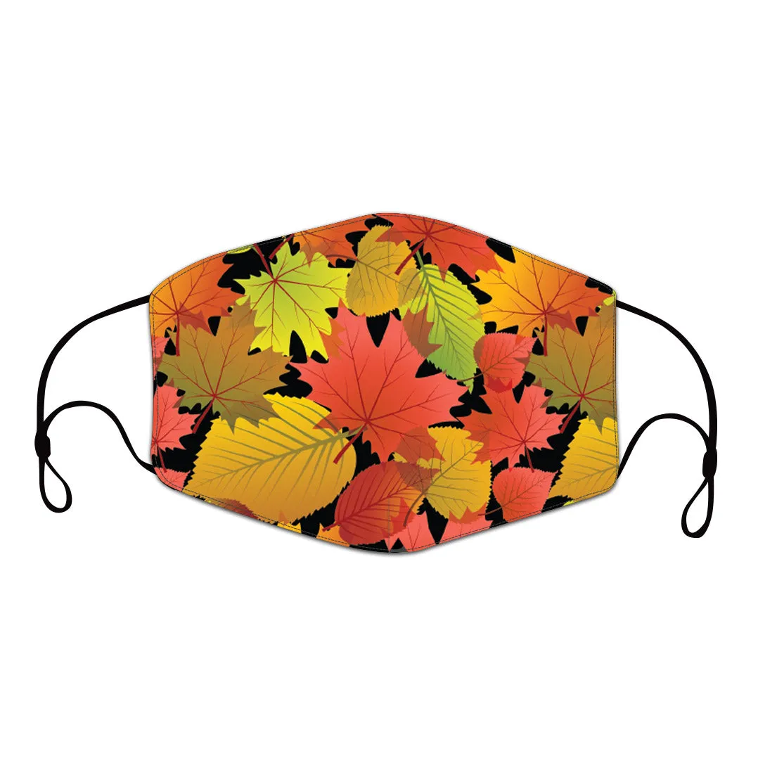 Fall Leaves Reusable Face Mask