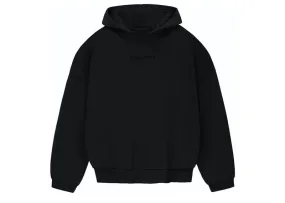 Fear of God Essentials Hoodie Jet Black