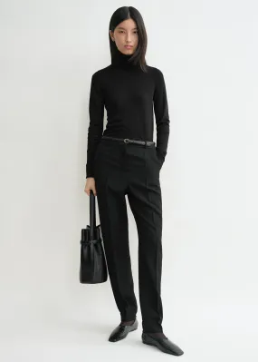 Fine turtleneck black