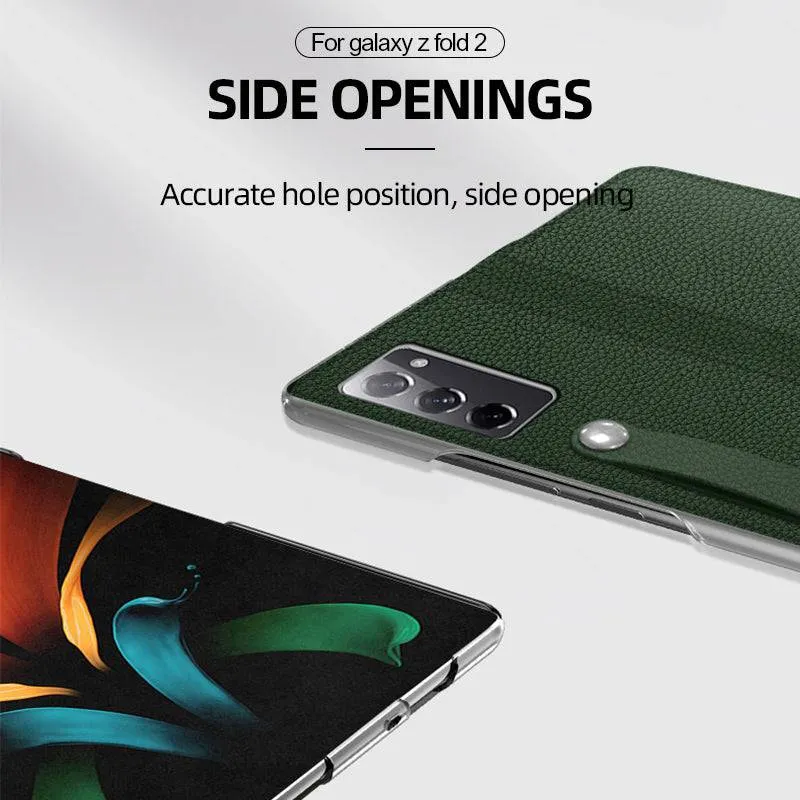 First Cowhide Layer Case for Samsung Galaxy Z Fold 3 5G