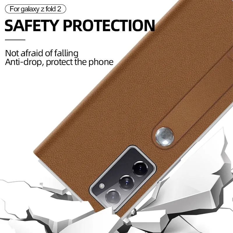 First Cowhide Layer Case for Samsung Galaxy Z Fold 3 5G