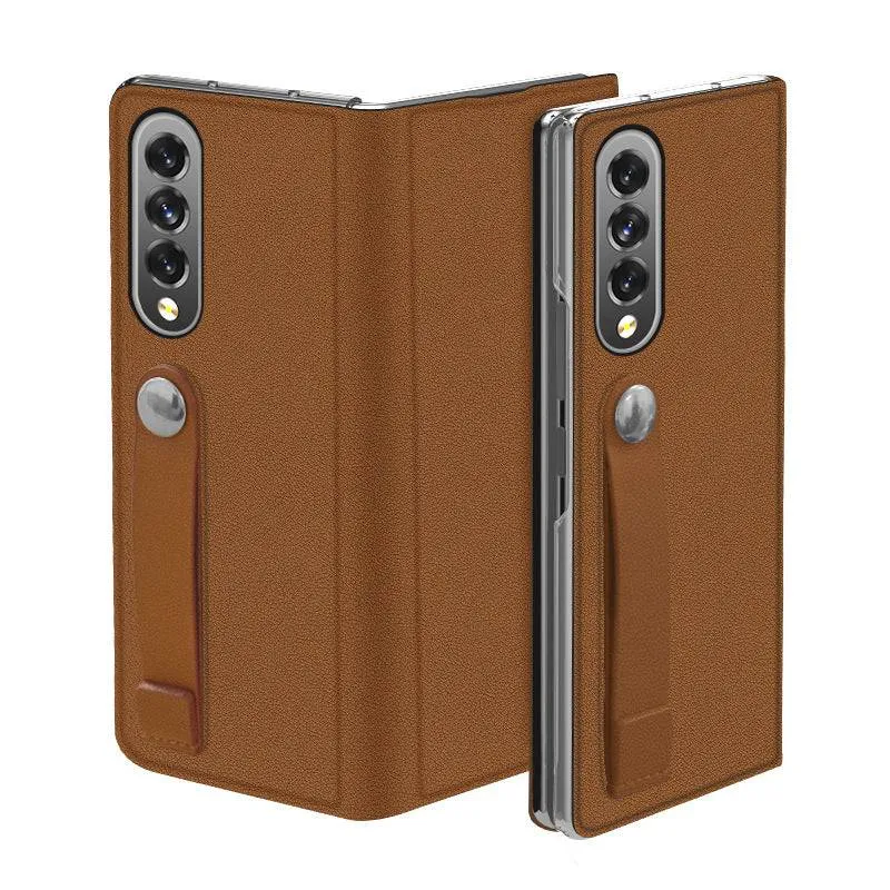 First Cowhide Layer Case for Samsung Galaxy Z Fold 3 5G