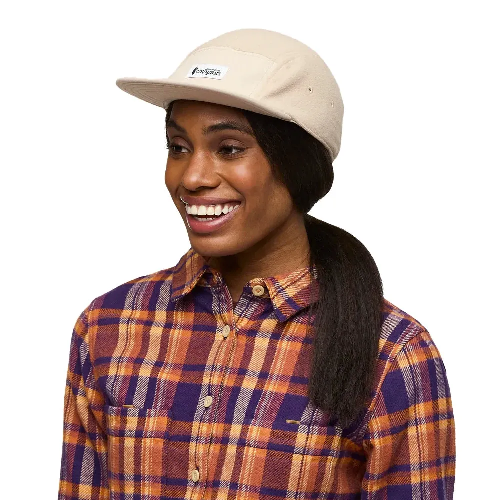 Fleece 5-Panel Hat - Oatmeal