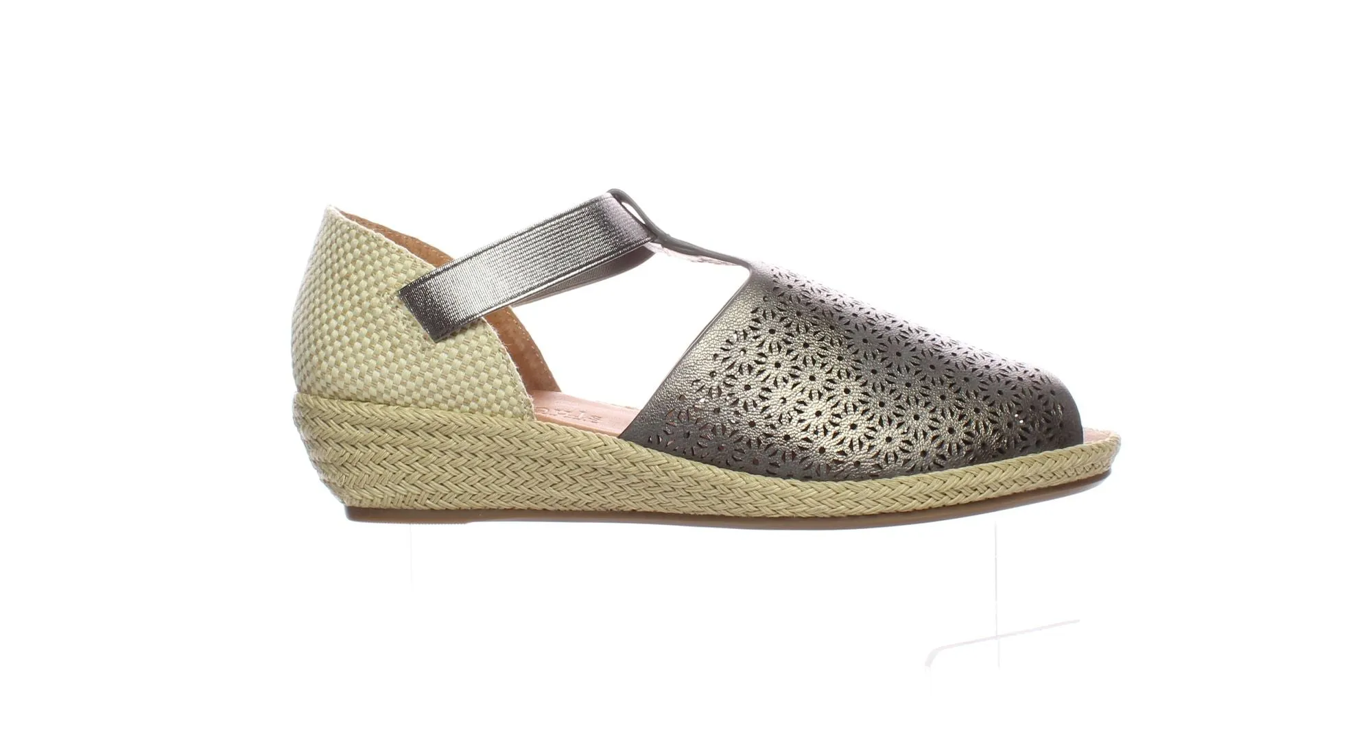 Gentle Souls Grey Womens Espadrille Sz 9