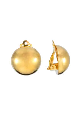 GLOBE EARRINGS GOLD