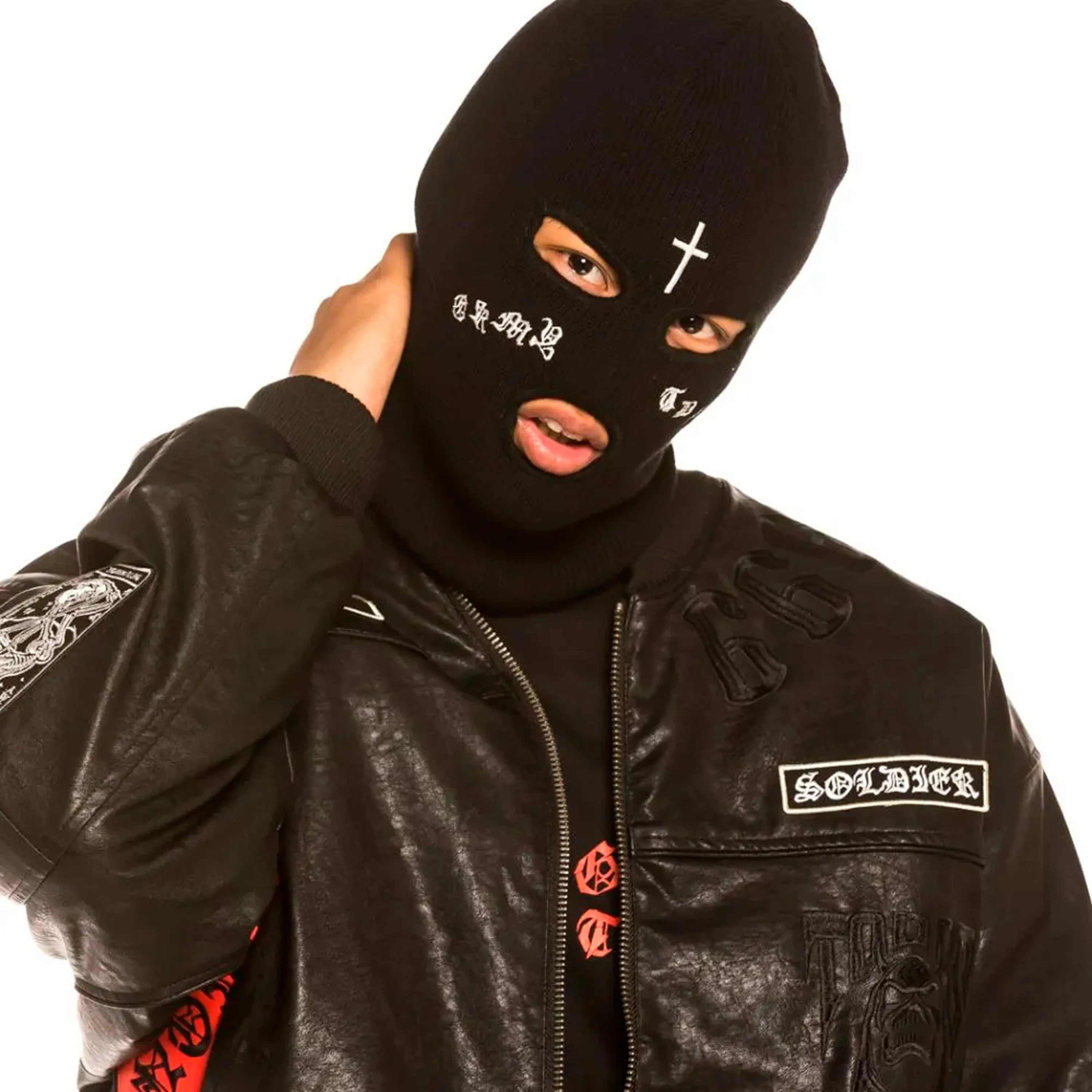 GRIMEY BLACK BALACLAVA X CECILIO G - GRBH304