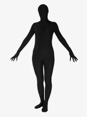 Halloween Morph Suit Black Lycra Spandex Zentai Suit