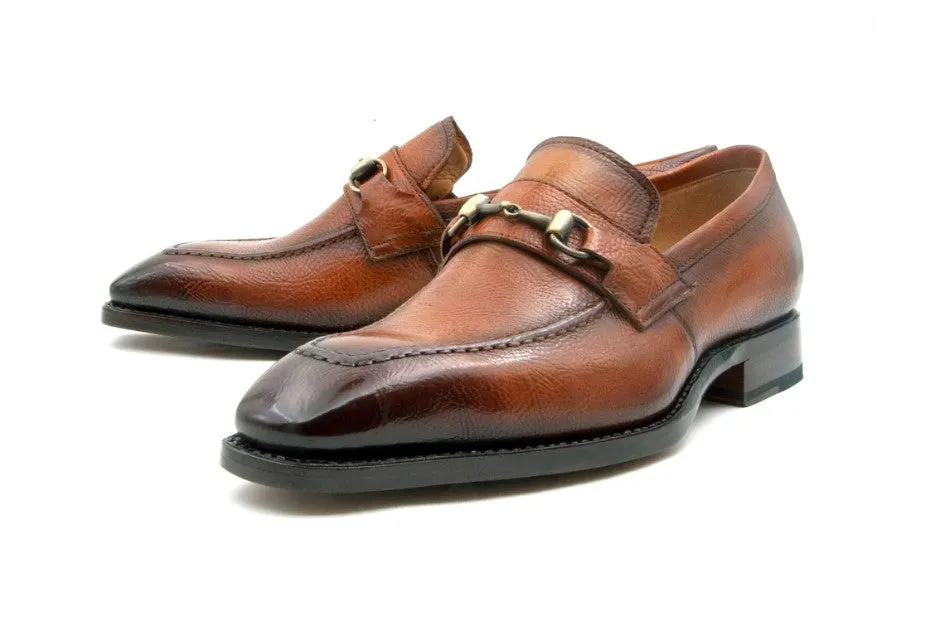 Harry Lama Skin Slip-On Loafer Cognac