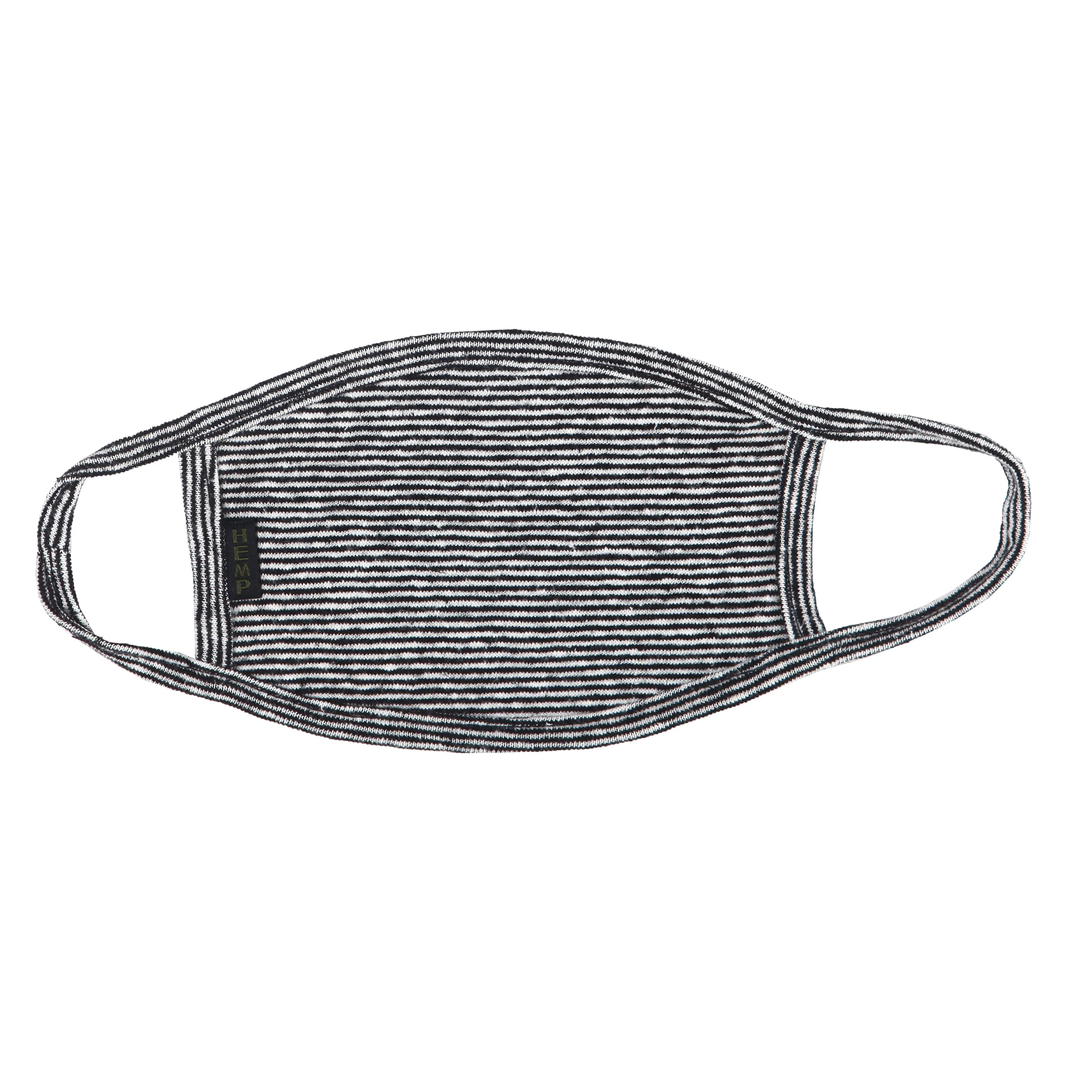 HEMP MICRO STRIPE FACE MASK