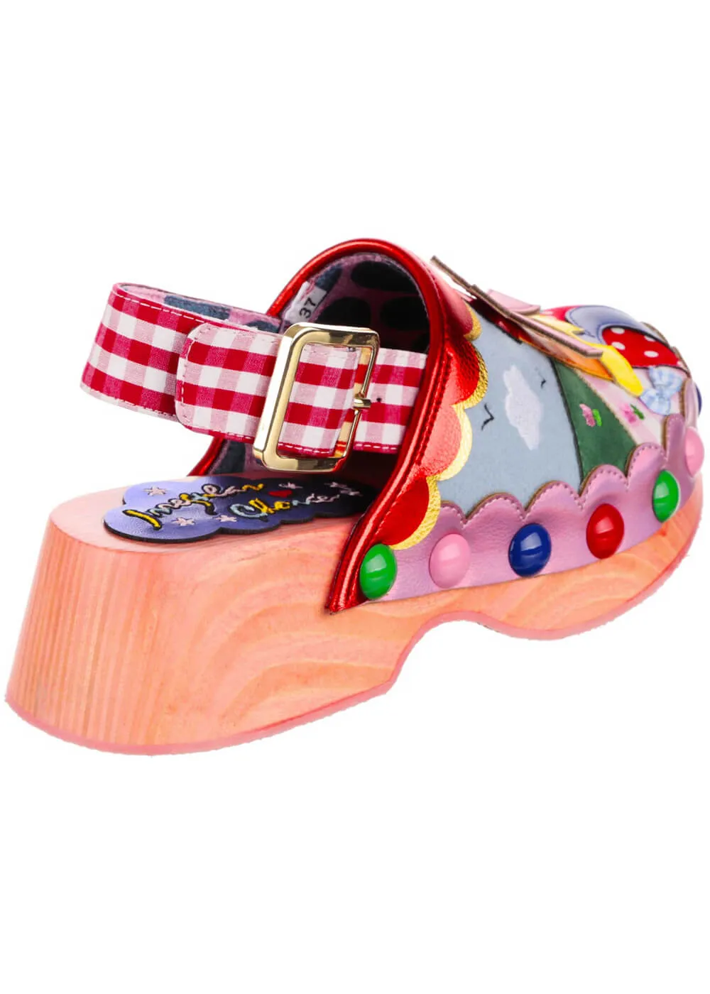 Irregular Choice Your Biggest Fan Windmills Klompen Rood