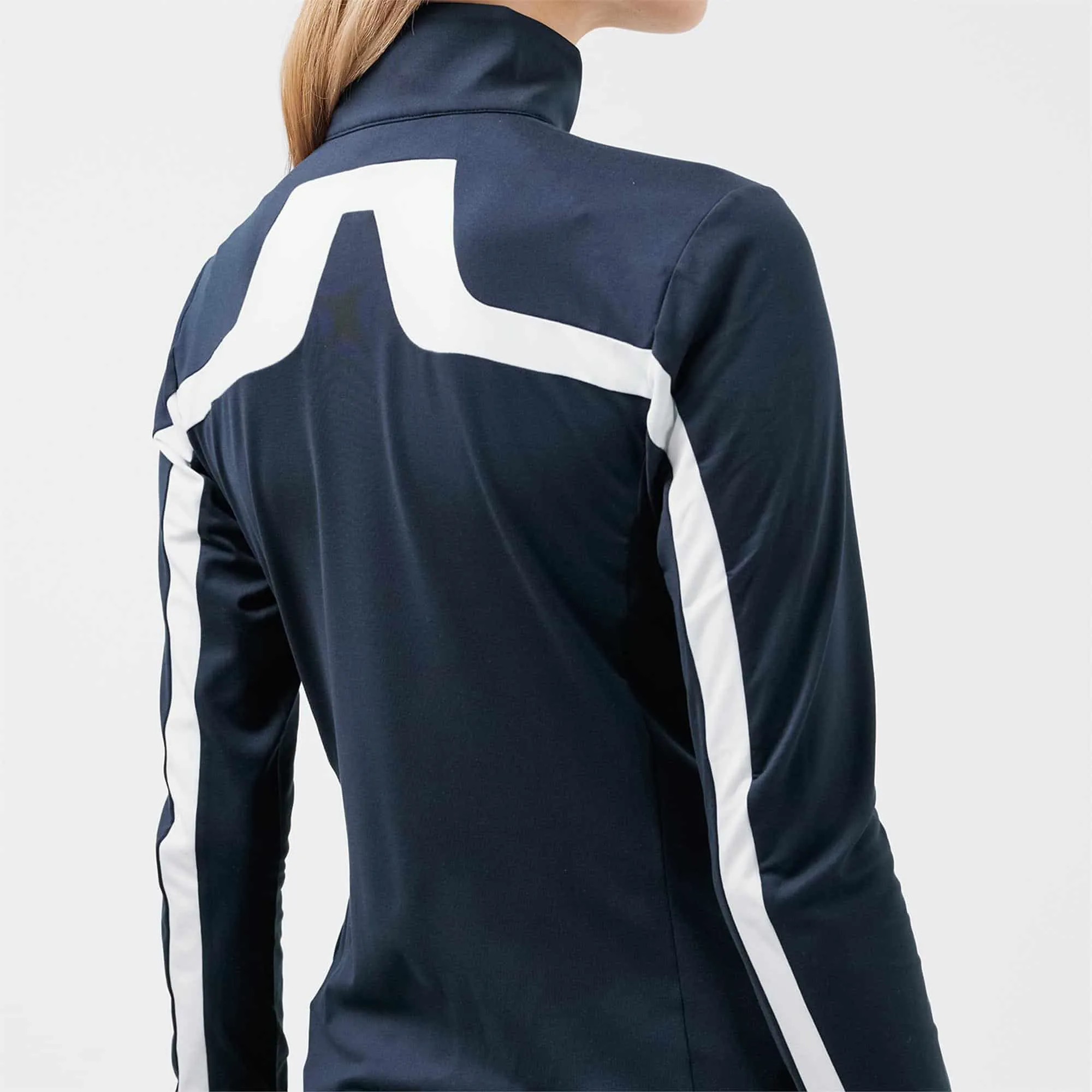 J Lindeberg Janice Ladies Golf Mid Layer Navy