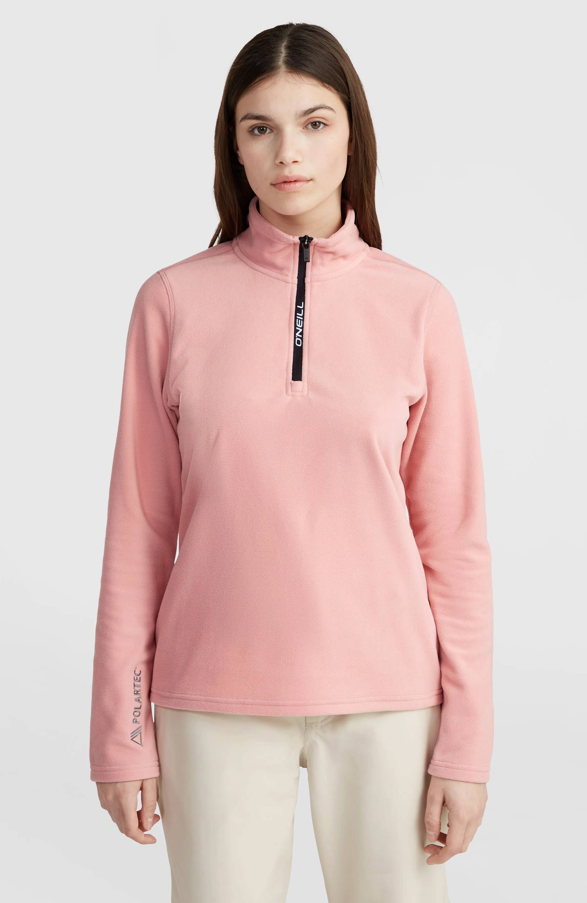 Jack's Polartec 100 Half-Zip Fleece | Genuine Pink