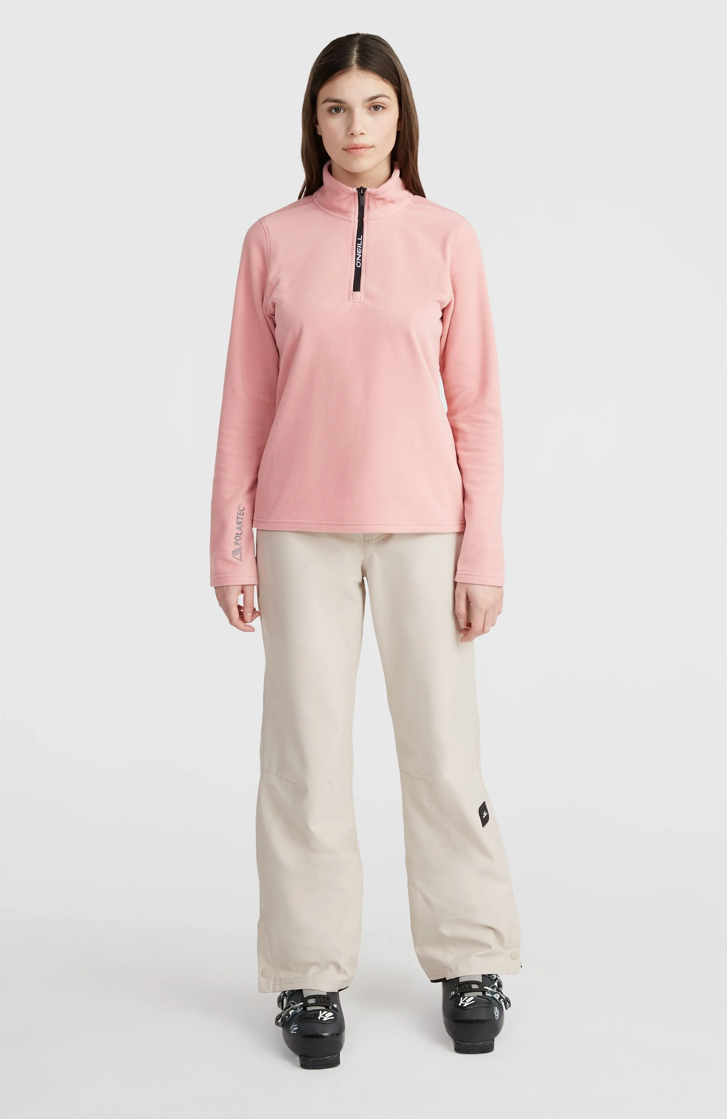 Jack's Polartec 100 Half-Zip Fleece | Genuine Pink