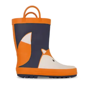 Jellies FOX GUMBOOT Navy/Orange