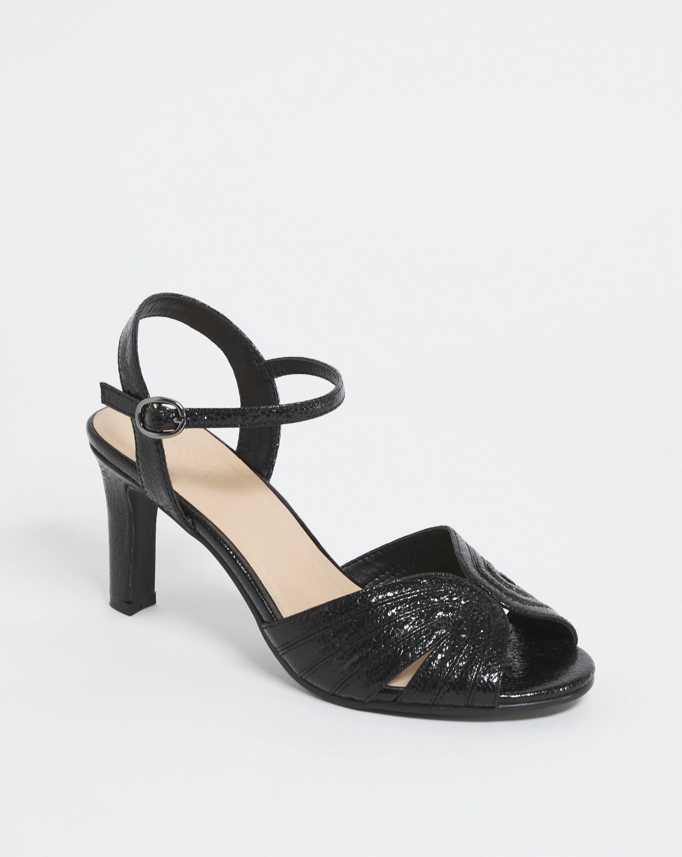 Joanna Hope Peep Toe Occasion Sandal E Fit