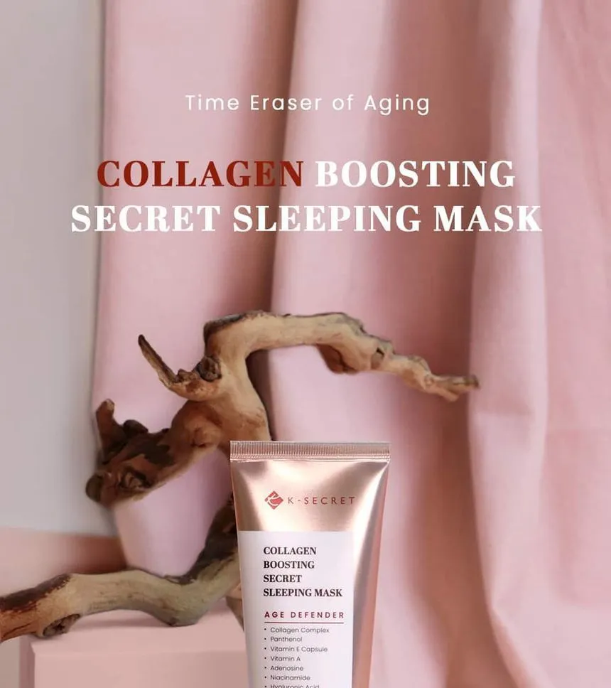 K - Secret Collagen Boosting Secret Sleeping Mask - 60ML